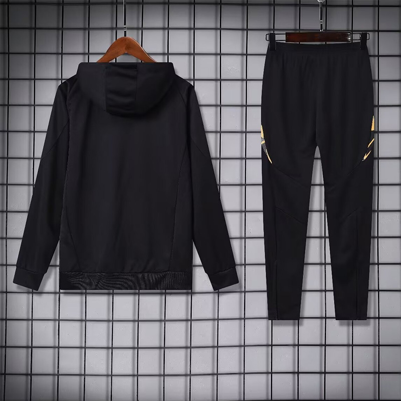 24-25 RMA Black Hoodie Tracksuit (卫衣套装)