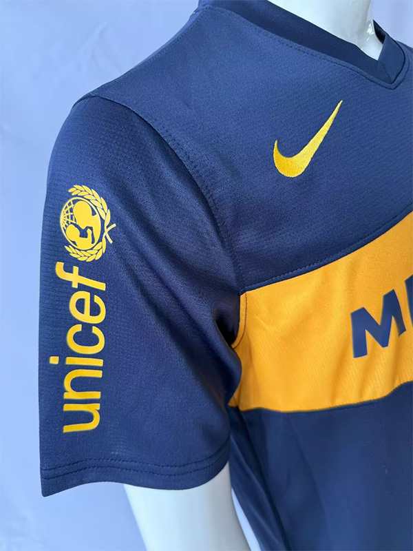 2007-2008 Boca Juniors Home Retro Soccer Jersey