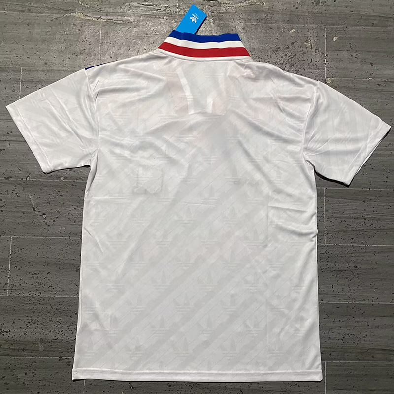 1995-1996 Lyon Home Retro Soccer Jersey