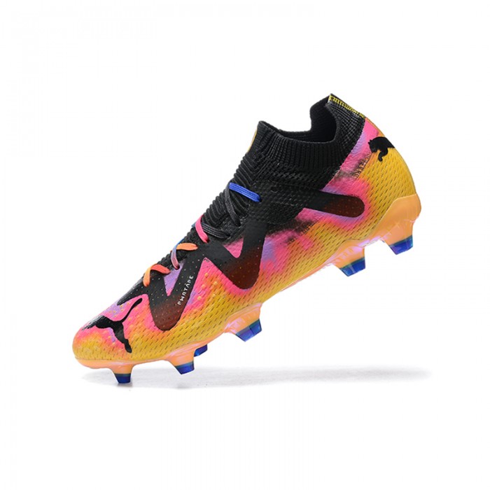 Future Ultimate FG Soccer Shoes-Orange/Black-7841730