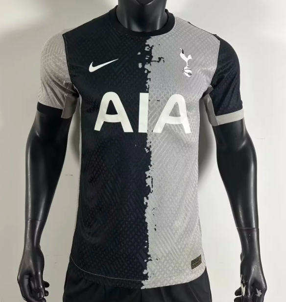 24-25 TOT Grey Black Special Edition Player Version Soccer Jersey