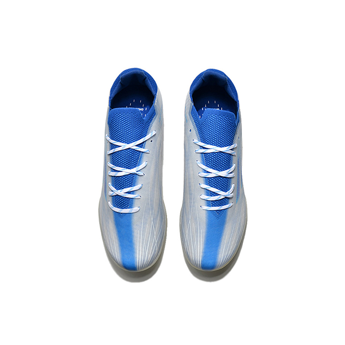 Messi X Speedflow+ TF Soccer Shoes-White/Blue-7556897