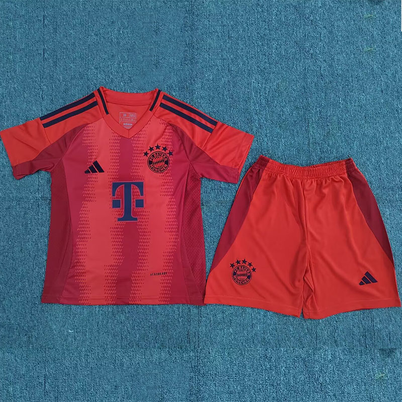 24-25 Bayern Home Kids Soccer Jersey