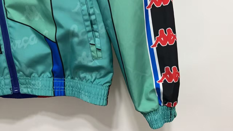 24-25 BAR Red & Green Retro Double Sided Windbreaker (双面风衣)(刺绣)