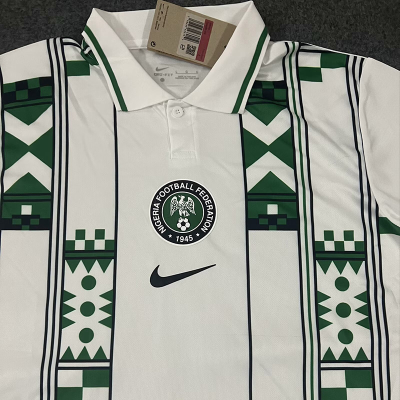 2024 Nigeria White Special Edition Fans Soccer ...