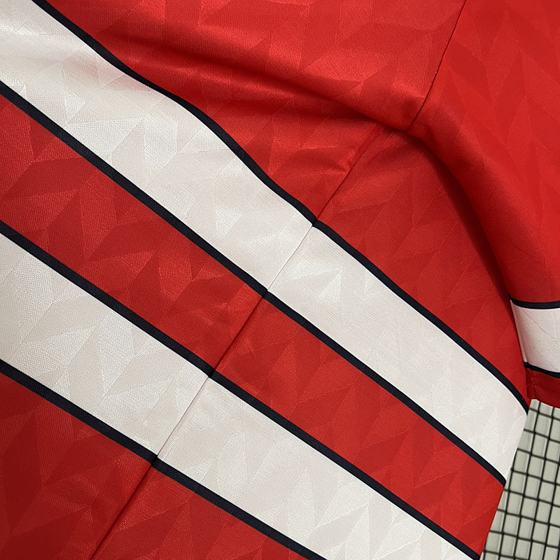 1988 Denmark Home Retro Soccer Jersey