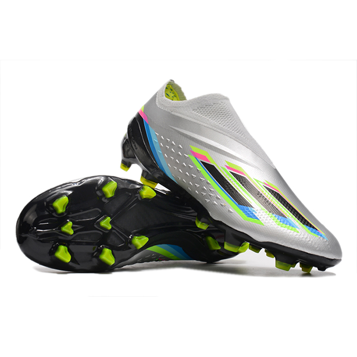 X Speedportal .1 2022 World Cup Boots FG Soccer Shoes-Sliver/Black-8540484