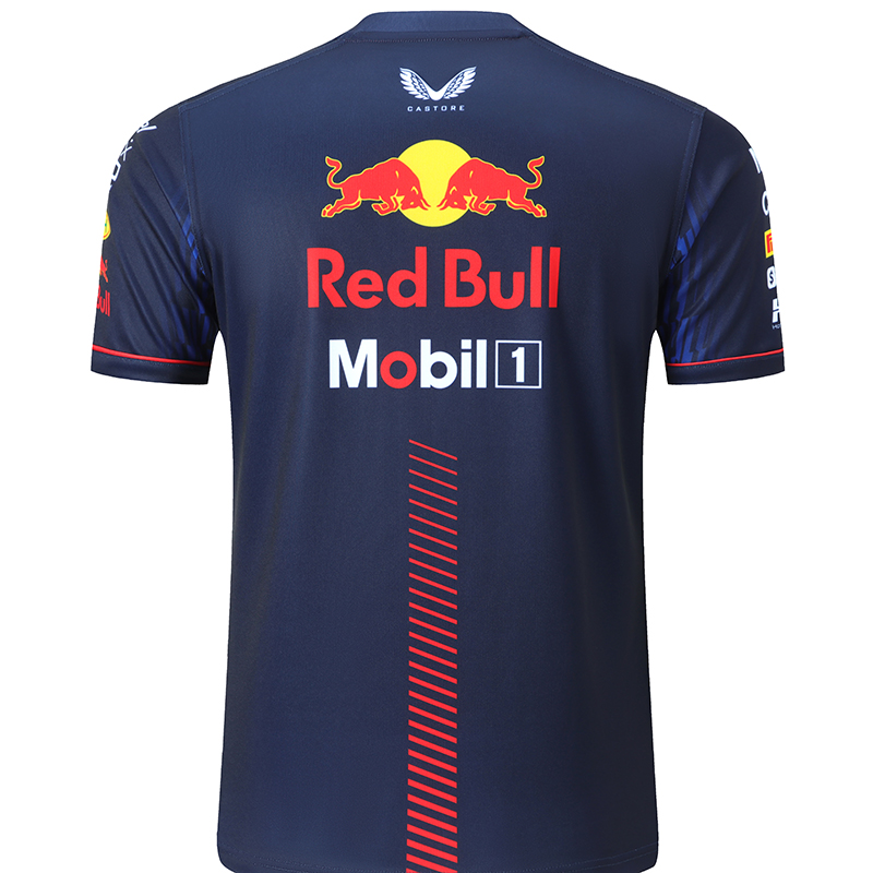 2023 Red Bull Royal blue Racing Suit (圆领)