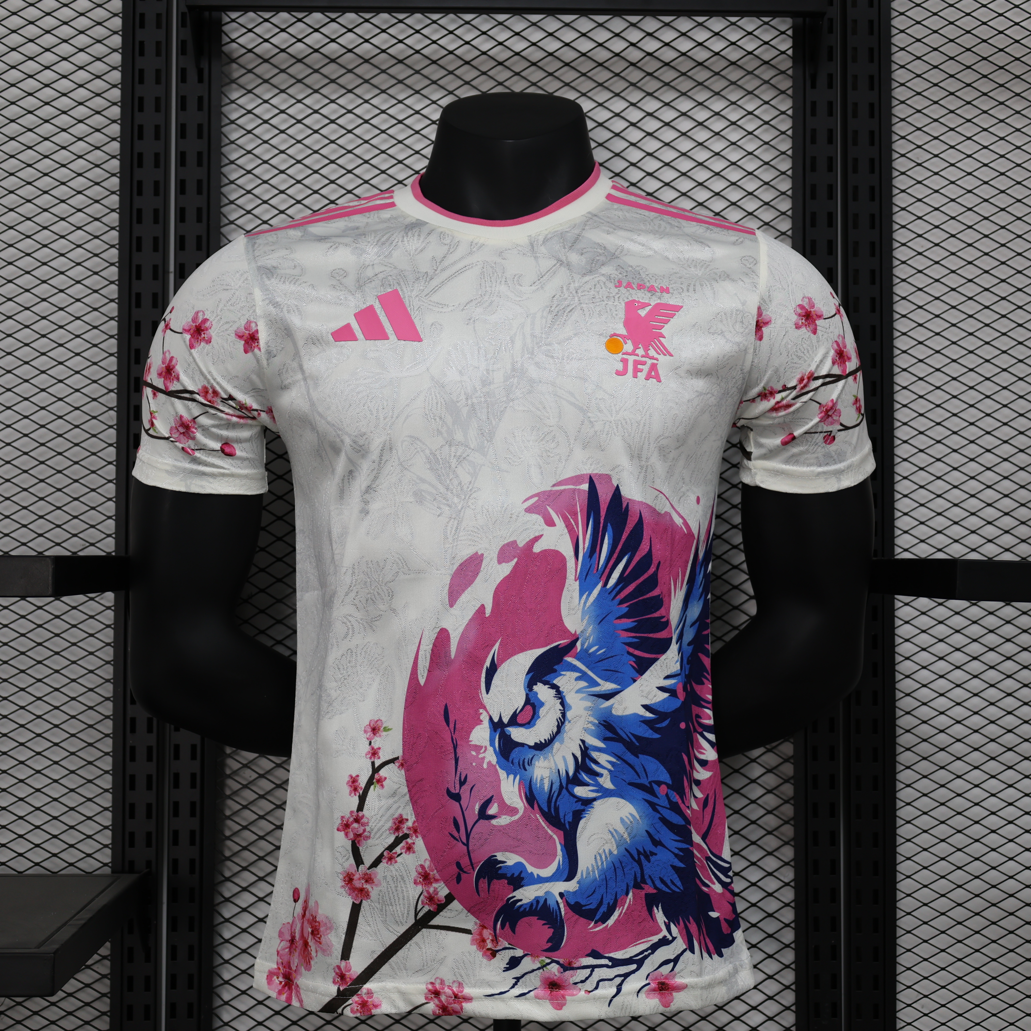 24-25 Japan Pink Special Edition Player Version Soccer Jersey *猫头鹰