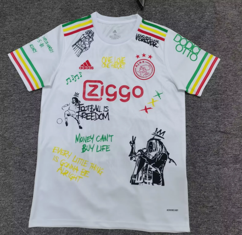 24-25 Ajax White Special Edition Fans Soccer Jersey