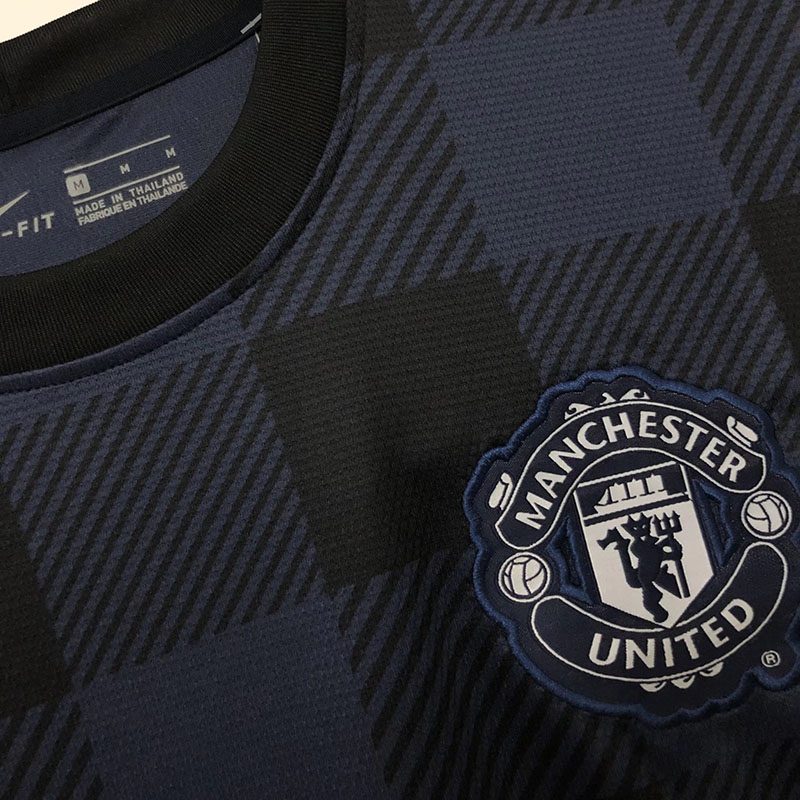 2013-2014 Man Utd Away Retro Soccer Jersey