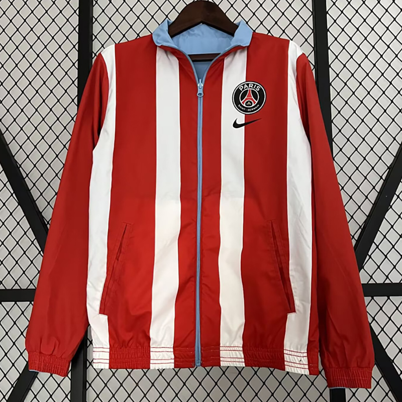 2023 PSG Blue & Red Double Sided Windbreaker (双...