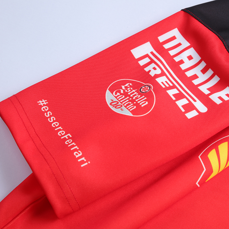 2023 Ferrari #55 Red Racing Suit (圆领)