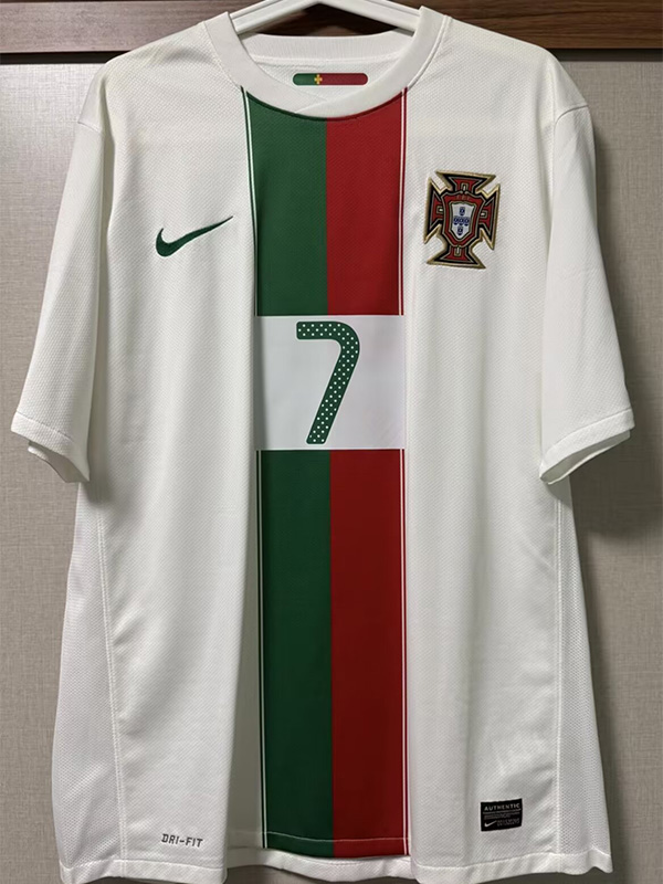 2010 Portugal Away Retro Soccer Jersey