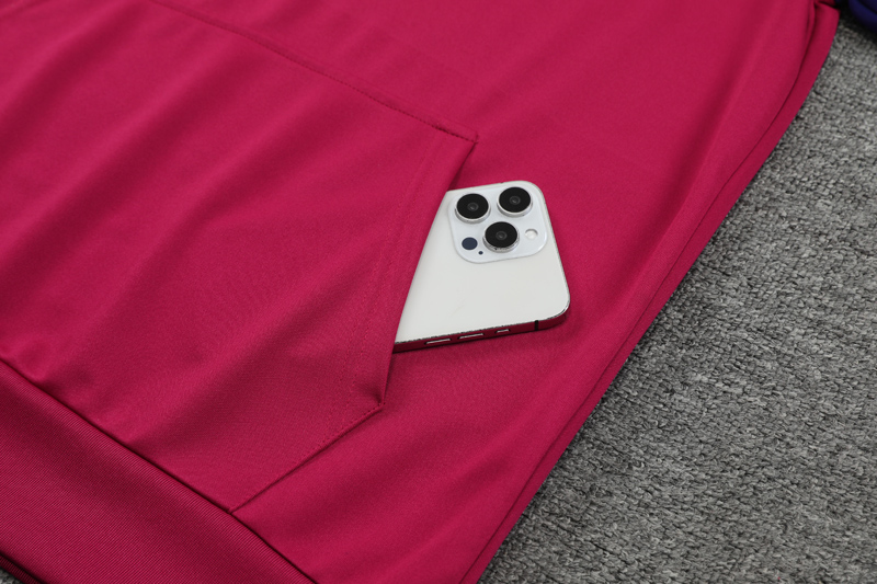 24-25 BAR Jujube red Hoodie Tracksuit (卫衣套装)