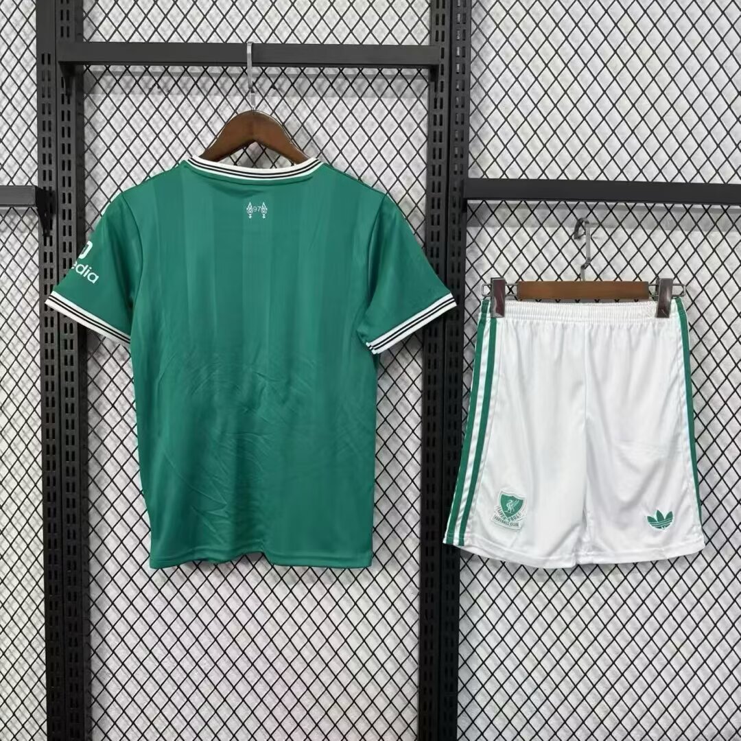 25-26 LIV three Kids Soccer Jersey