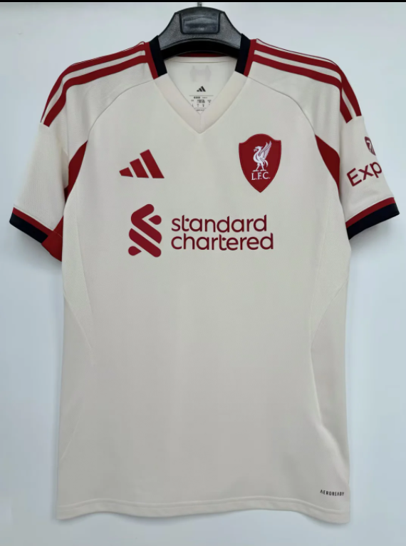 25-26 LIV away 1:1 Fans Soccer Jersey