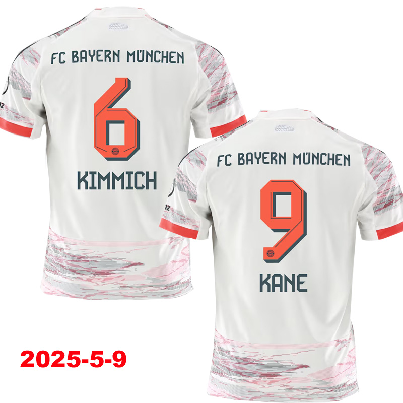 25-26 Bayern Away Player Version Soccer Jersey