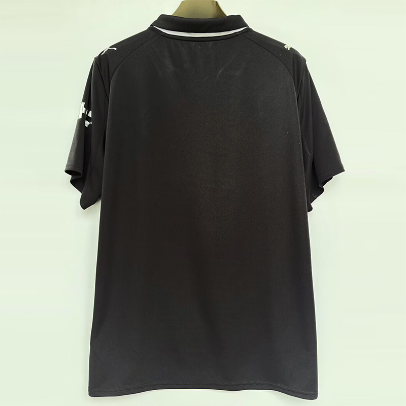 25-26 Man City Away 1:1 Black Fans Soccer Jersey