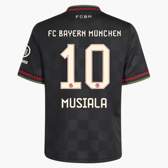 25-26 Bayern Third Fans 1:1 Soccer Jersey