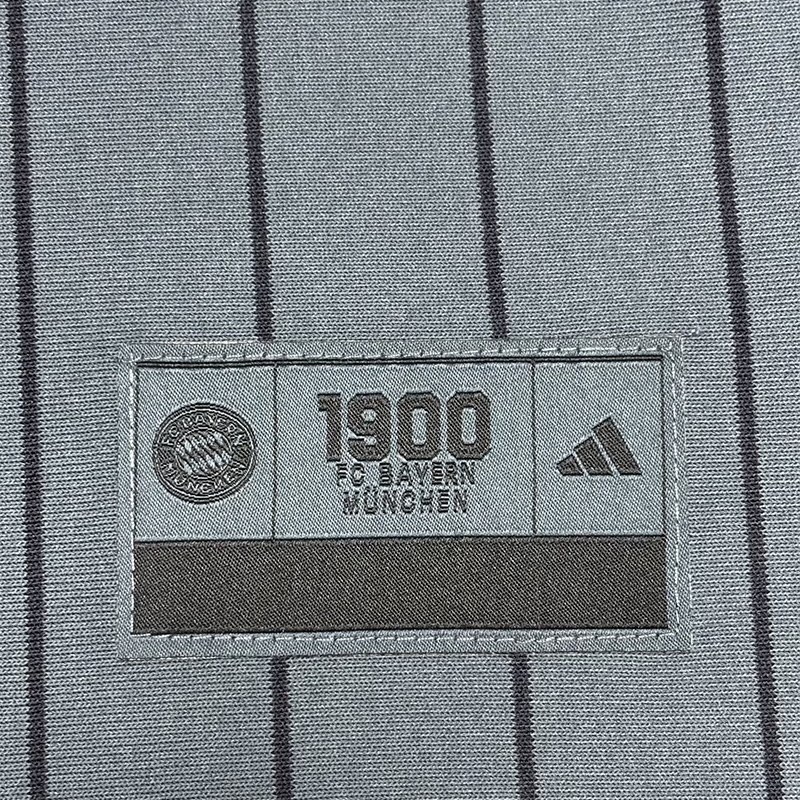 25-26 Bayern Grey Casual Edition Baseball Jersey