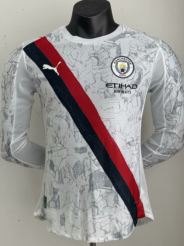 25-26 Man City CWC Away Long Sleeve Player Version Soccer Jersey (长袖球员)