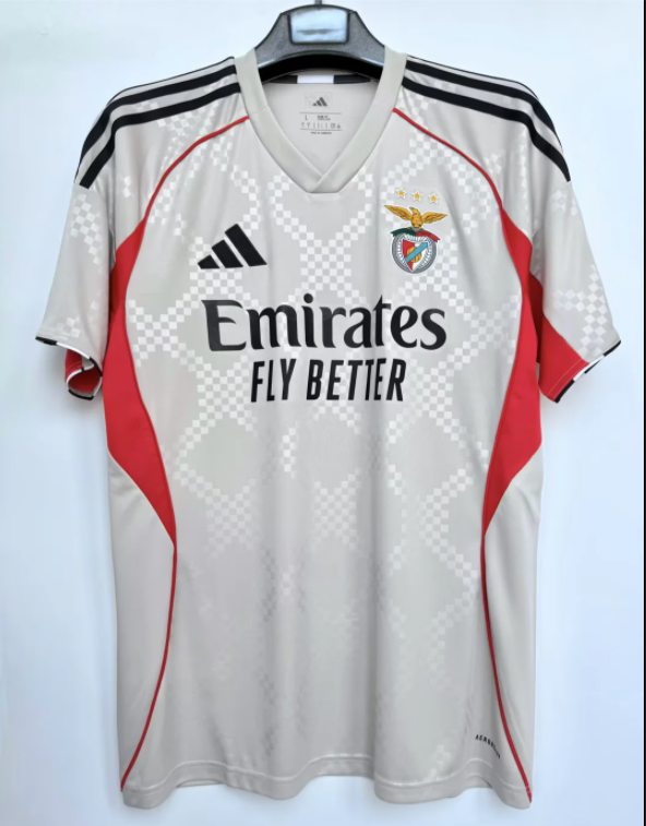 25-26 Benfica AWAY Fans 1:1 Soccer Jersey