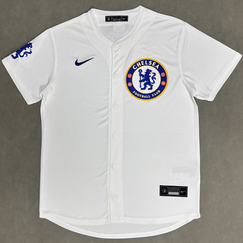 25-26 CHE White Casual Edition Baseball Jersey