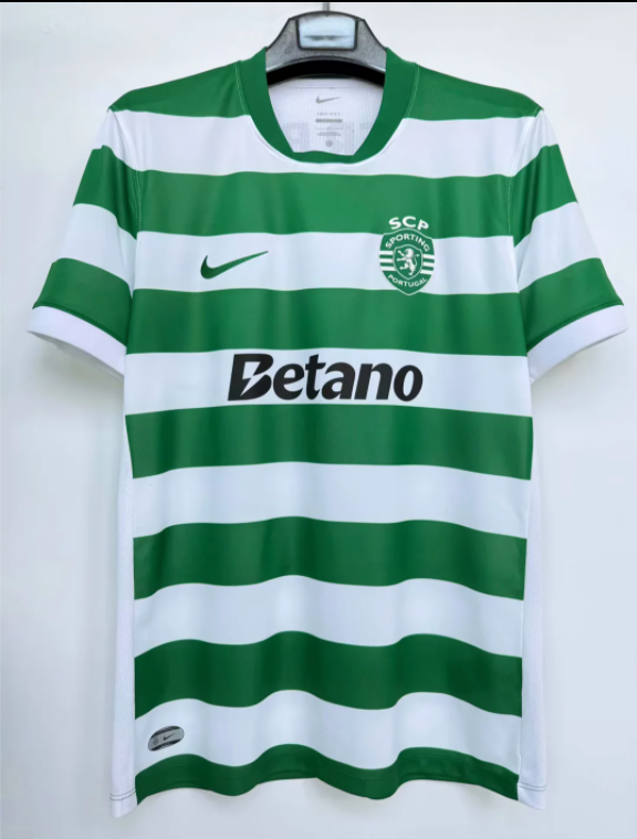 25-26 Sporting Lisbon Home 1:1 Fans Soccer Jersey