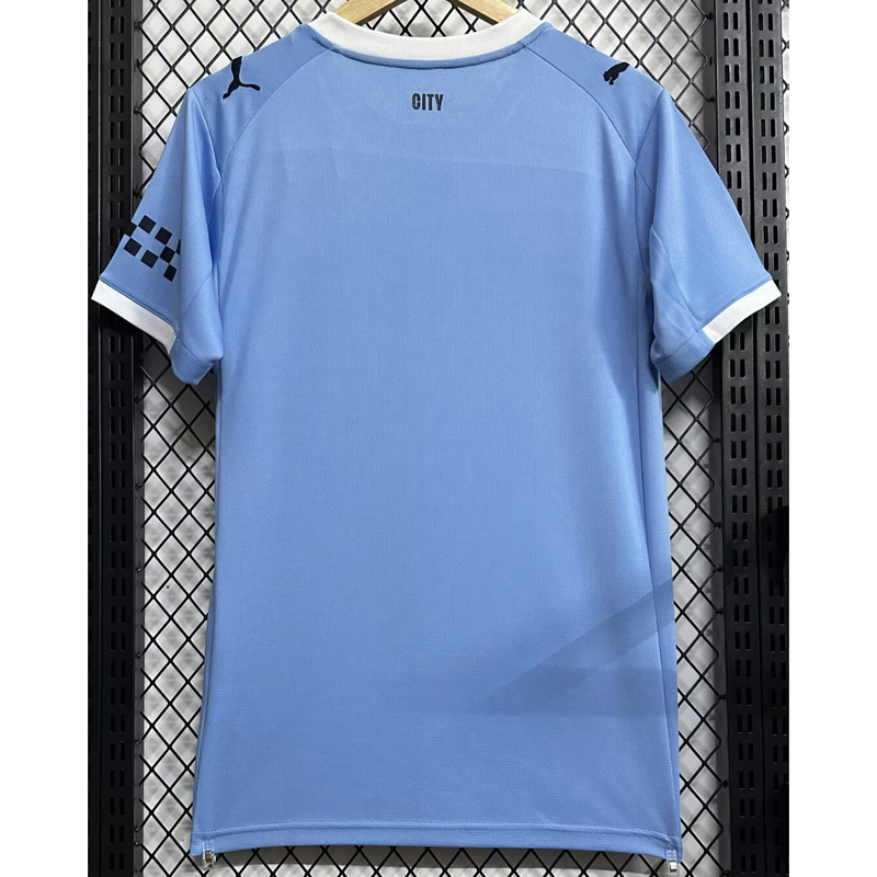 25-26 Man City Home 1:1 Fans Soccer Jersey