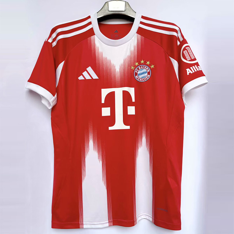 25-26 Bayern Home 1:1 Fans Soccer Jersey