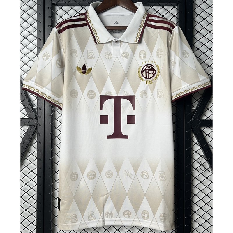 25-26 Bayern Beige Concept Edition Fans Soccer Jersey