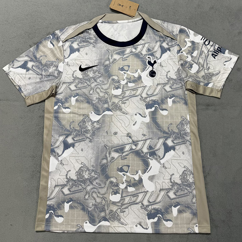 25-26 TOT Grey White Training shirts