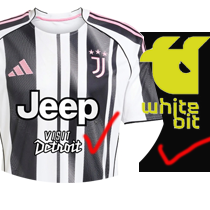 25-26 JUV Home 1:1 Fans Soccer Jersey