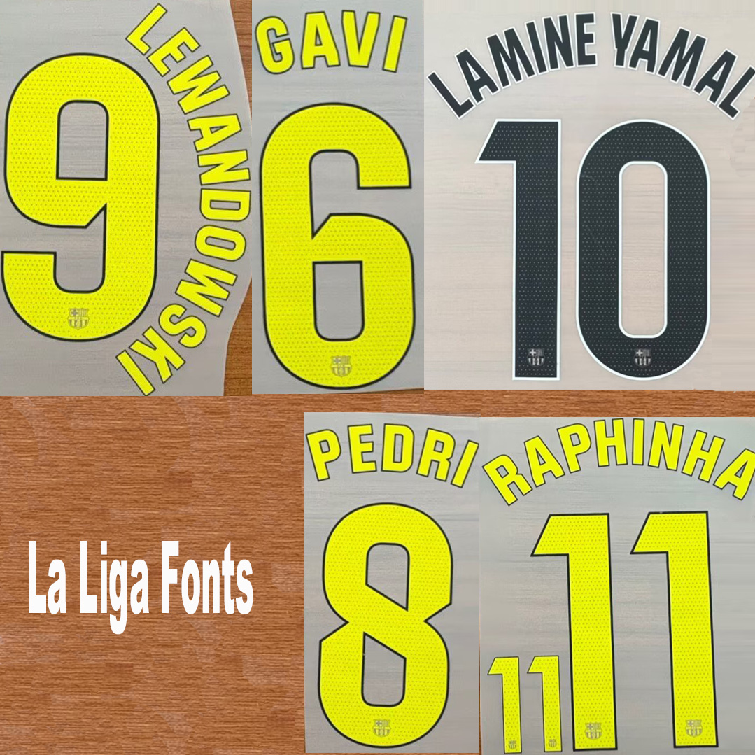 25-26 BAR Home 1:1 Fans Soccer Jersey