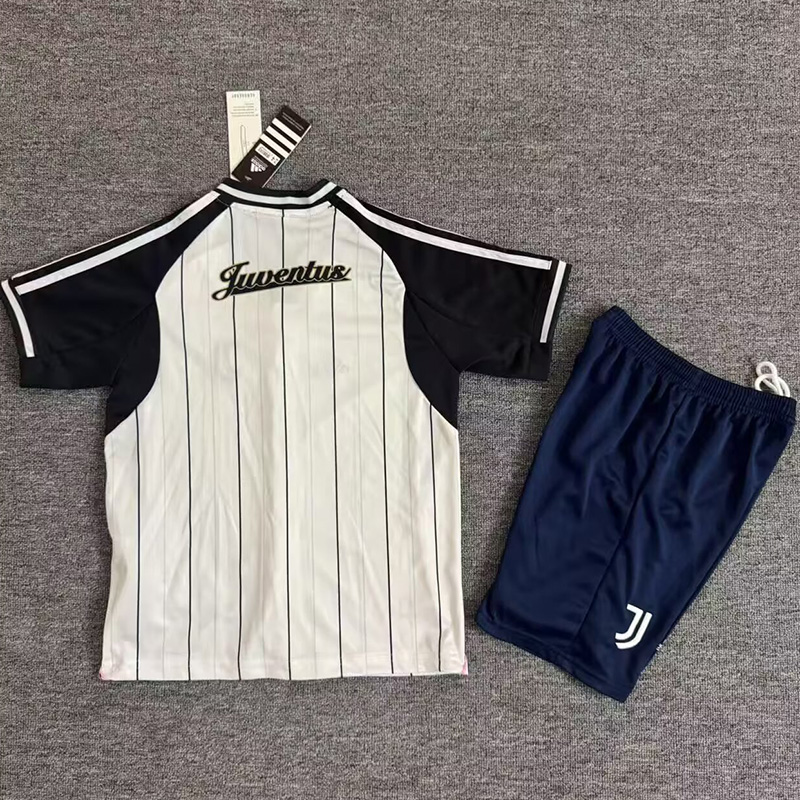 25-26 JUV White Casual Edition Kids Baseball Jersey