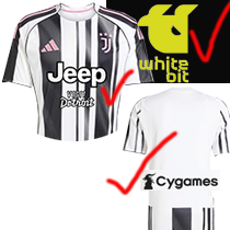 25-26 JUV Home 1:1 Fans Soccer Jersey