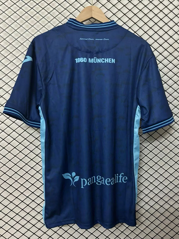 25-26 Munchen 1860 Away Fans Soccer Jersey