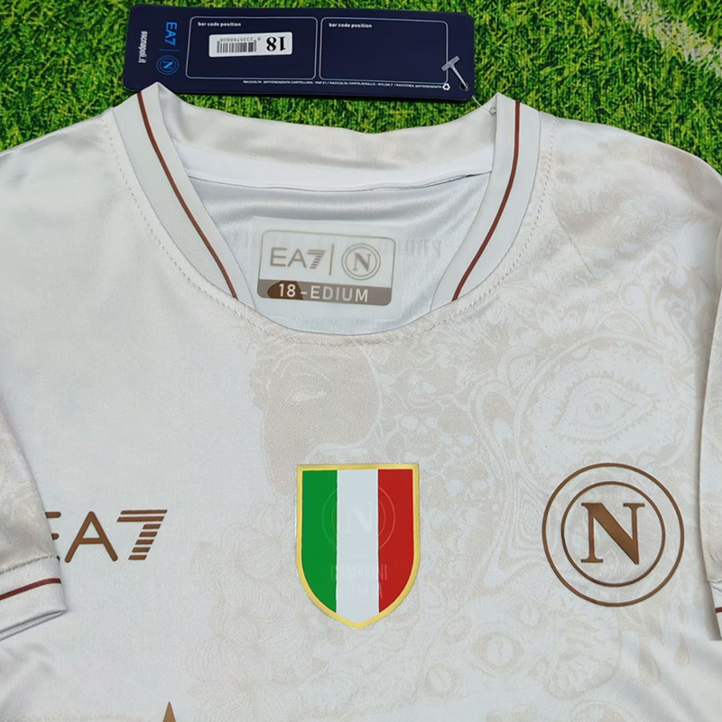 25-26 Napoli Away Kids Soccer Jersey