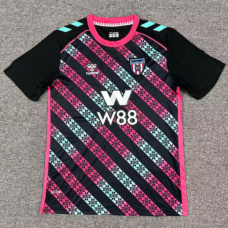 25-26 Sunderland Black GoalKeeper Soccer Jersey