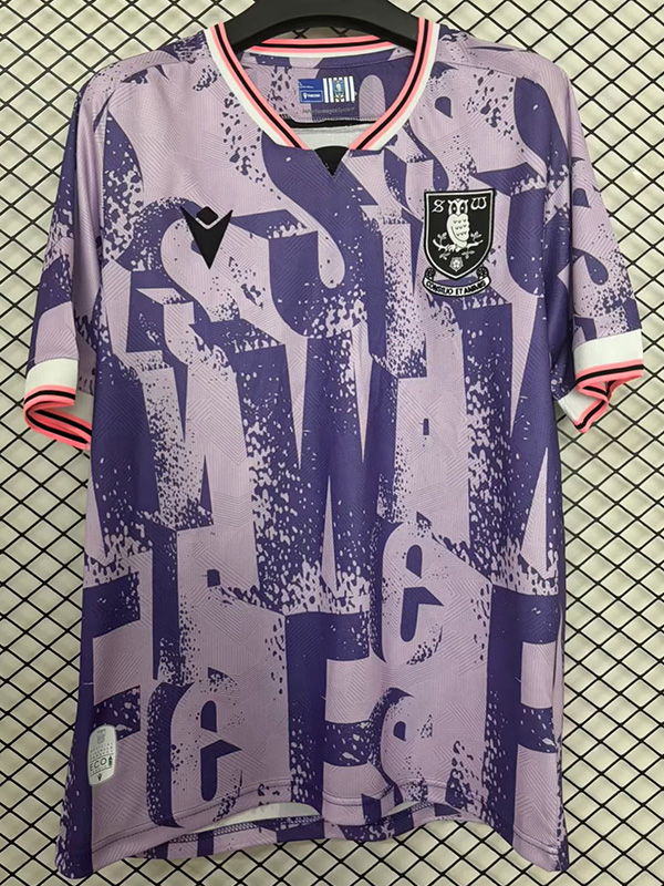 25-26 Sheffield Wednesday Away Fans Soccer Jersey