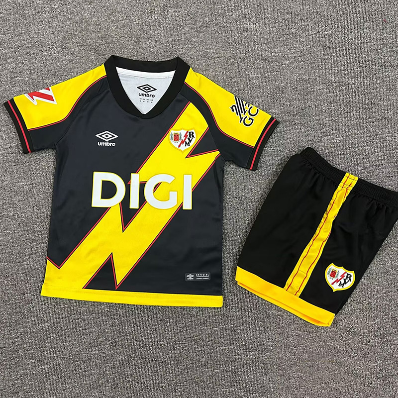 25-26 Rayo Vallecano Third Kids Soccer Jersey
