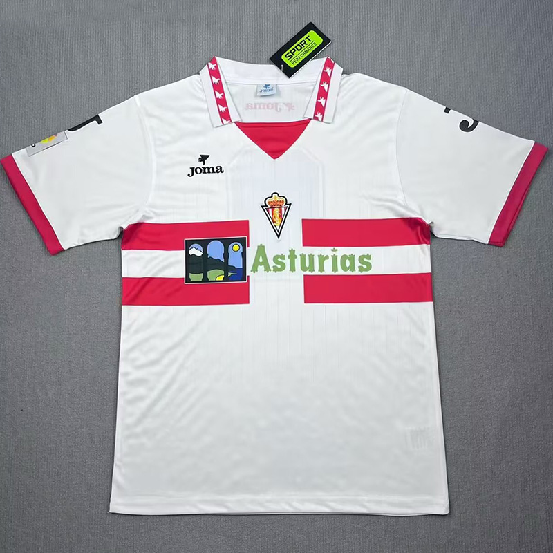 1996-1997 Gijon Away Retro Soccer Jersey