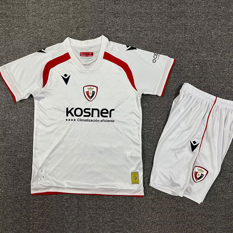 25-26 Osasuna Away Kids Soccer Jersey