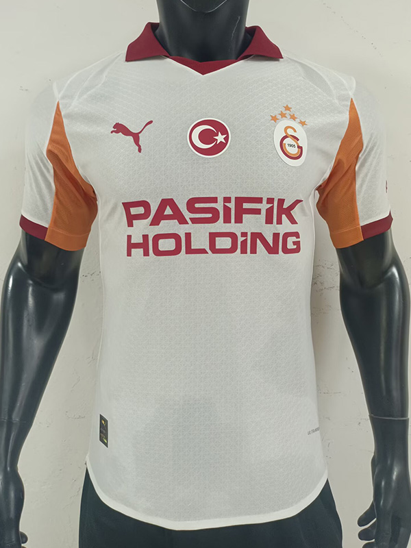 25-26 Galatasaray Away Player Version Soccer Jersey (五星)