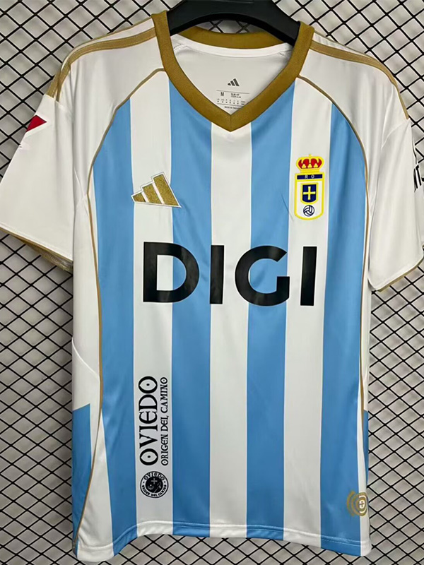 25-26 Real Oviedo Third Fans Soccer Jersey