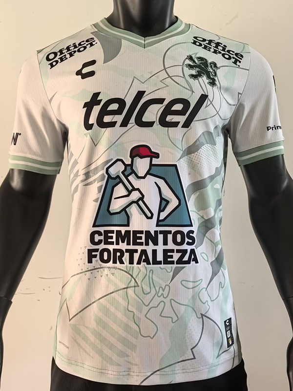 25-26 Leon Away Player Version Soccer Jersey