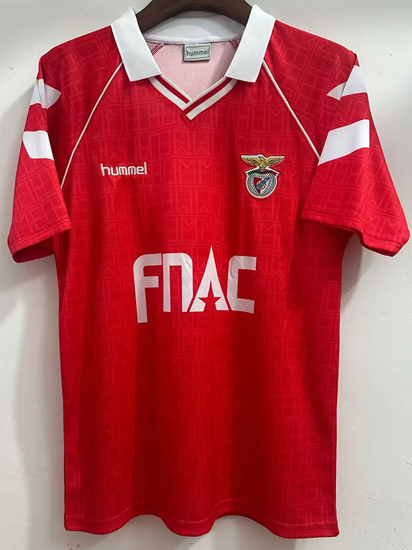 1990 Benfica Home Retro Soccer Jersey