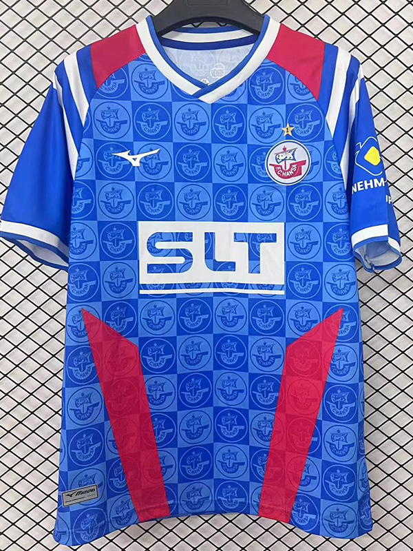 25-26 Hansa Rostock Home Fans Soccer Jersey