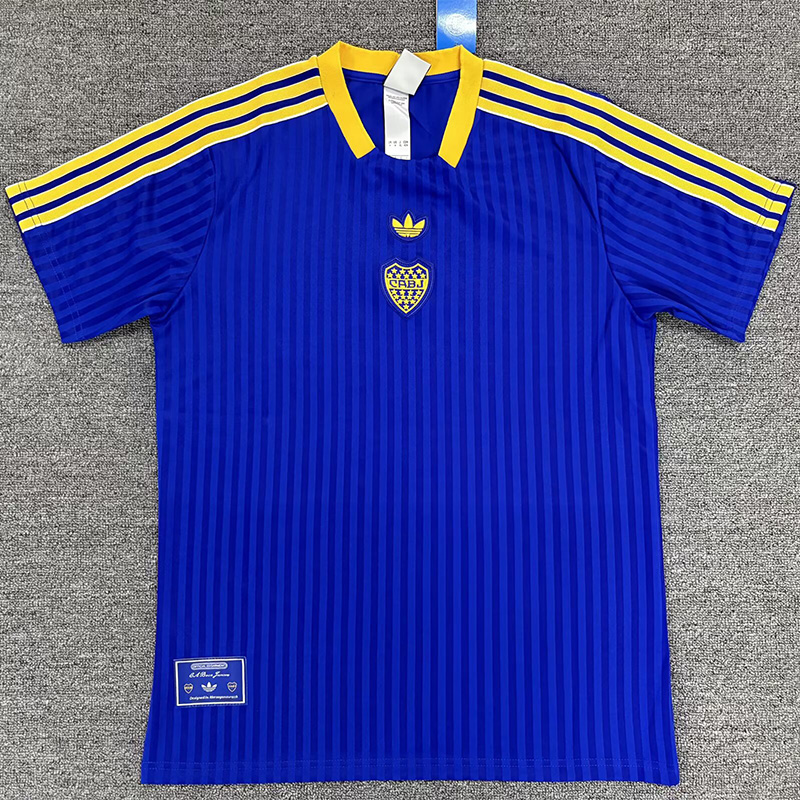25-26 Boca Juniors Blue Casual Edition Training shirts